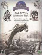 Lost Art: Black & White Illustrations Pack 1 (Commercial License)