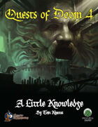 Quests of Doom 4: A Little Knowledge (S&W)