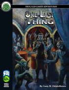One Last Thing (S&W)