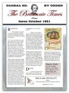 1851 AD Scramble for Empire Victorian Colonial wargames campaign newspapers