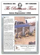 1852 AD Scramble for Empire Victorian Colonial wargames campaign newspapers