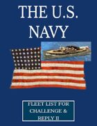 WW1 U.S. Navy fleet lists for Challenge & Reply 2nd edition rules