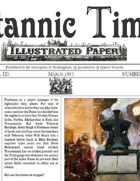 March 1857 Scramble for Empire Victorian Colonial wargames campaign newspaper