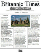 August 1858 Scramble for Empire Victorian Colonial wargames campaign newspaper
