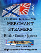 Russo-Japanese War: Merchant steamer ships (for the Battle of Tsushima, Port Arthur, etc.)