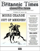 Scramble for Empire January 1860 Victorian Colonial wargames campaign newspaper