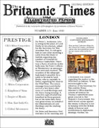 Scramble for Empire Victorian Colonial Steampunk wargames campaign newspaper June 1860