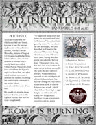 Rome is Burning Ianuarius 818 auc Newspaper