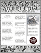 Rome is Burning Februarius 818 auc Newspaper