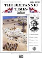 August 1860 Scramble for Empire Victorian Colonial Steampunk wargames campaign newspaper