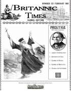 Scramble for Empire Victorian Steampunk wargames campaign newspaper February 1861