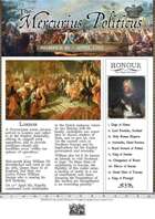 Glory of Kings April 1703 18th century wargames campaign newspaper
