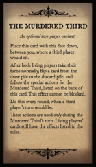 The Murdered Third