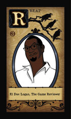 El Doc Logan, The Game Reviewer - Custom Card