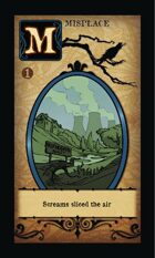 Screams Sliced The Air - Custom Card