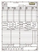 Spooks! Mortal Intrusion - Character Sheets