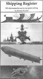 Shipping Register