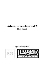 Adventurers Journal 2: Holy Fount (Legend)