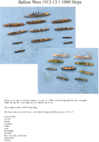 Balkan Wars Ships