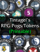Tintagel's RPG Pogs/Tokens (printable)