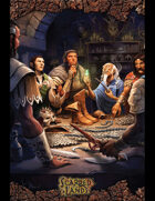 Scarred Lands Player's Guide Adventurers Poster