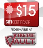 WargameVault $15 Gift Certificate/Account Deposit