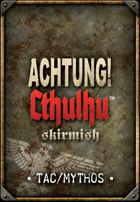 Achtung! Cthulhu Skirmish Card Deck