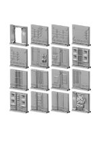 Fallout: Wasteland Warfare - Terrain Expansion: Vault Walls Upgrade Pack STL