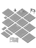 Fallout: Wasteland Warfare - Terrain Expansion: Vault Flooring Pack STL