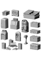 Fallout: Wasteland Warfare - Terrain Expansion Streets of Boston - STL