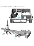 Fallout: Wasteland Warfare - Terrain Expansion: Preserved Red Rocket - STL