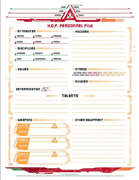 Star Trek Adventures Klingon Character Sheets