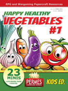 Happy Healthy Funny VEGETABLES #1