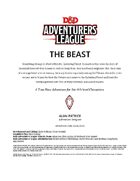 DDAL04-02 The Beast (5e)
