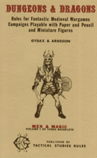 Dungeons & Dragons Three Volume Boxed Set-TSR2002 (OD&D)
