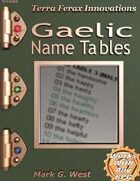 Gaelic Name Tables