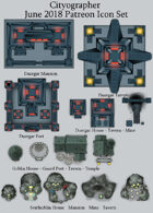 Cityographer Underdark/Duergar/Svirfneblin City Map Icons (Any Editor)
