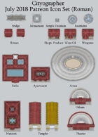 Cityographer Roman City Map Icons (Any Editor)