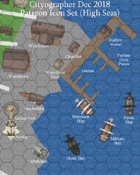 Cityographer High Seas City Map Icons (Any Editor)