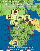 Hex/Worldographer Classic Style Wizard Tower World Map Icons