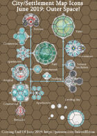 City/Village Outer Space Map Icons (Any Editor)