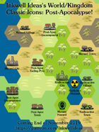 Hex/Worldographer Classic Style Post-Apocalyptic World Map Icons