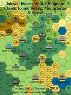 Hex/Worldographer Classic Style Keeps & Monasteries World Map Icons