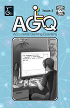 Accessible Gaming Quarterly Issue 3, January 2021