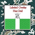 Labeled Overlay Hex Grid