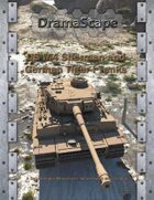 US M4 Sherman and German Tiger I WWII Tanks