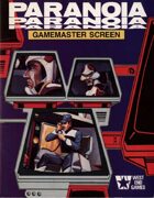 Paranoia Gamemasters Screen & Adventures - First Edition