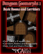 Dungeon Geomorphs 1 - Basic Corridors and Rooms