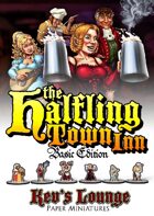 Kev's Lounge Paper Minis: The Halfling Town Inn (Basic Edition)
