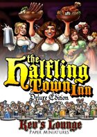 Kev's Lounge Paper Minis: The Halfling Town Inn (Deluxe Edition)